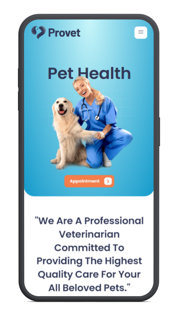 Veterinary's Website Designing Service